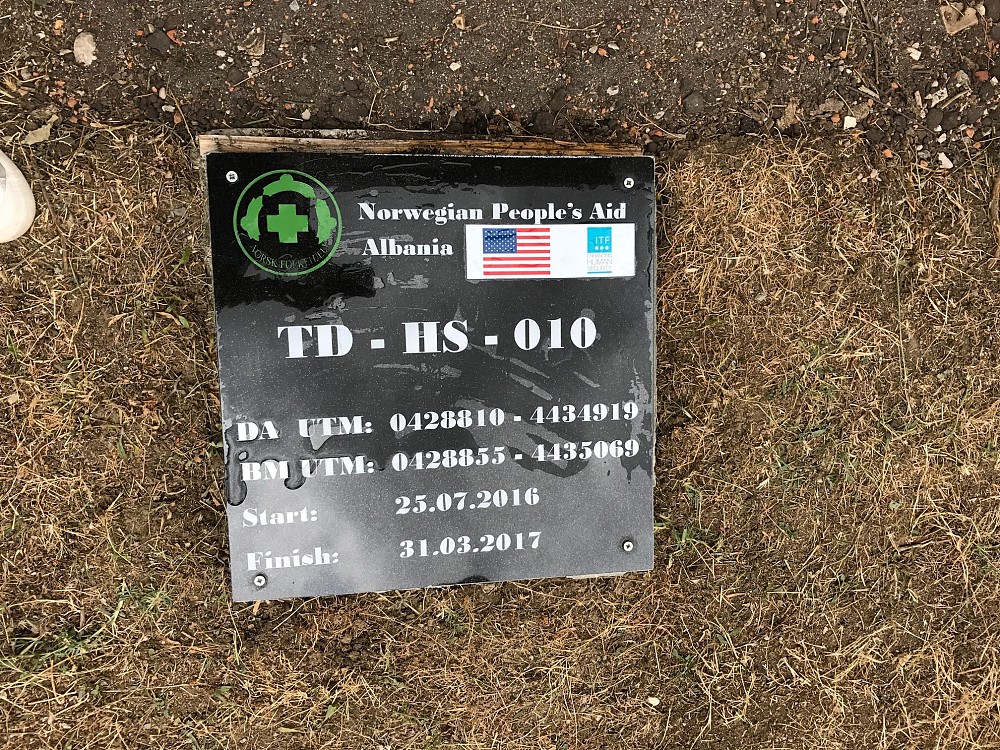 NPA project board at Kordhoc hotspot