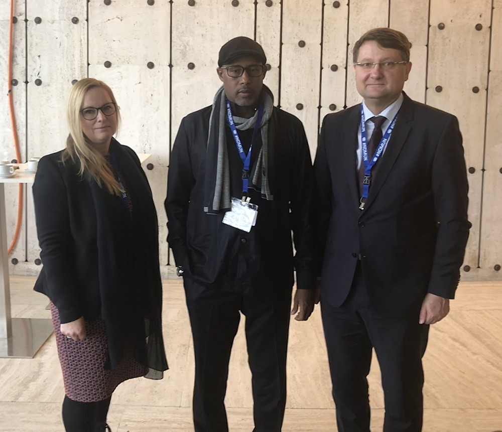 ITF and Ambassador Abdulkadir Abdulle Hoshow, SEMA Director General, Federal Republic of Somalia.