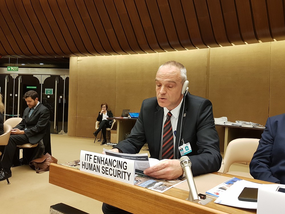 Head of ITF Office in Afghanistan and Libya Mr Turšič: