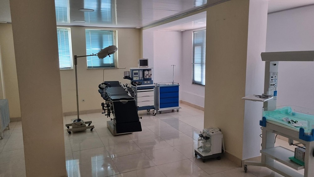 Refurbished gynecology department.