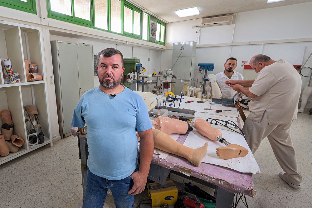 Republic of Slovenia supported mine victims in Lebanon through health, psychosocial and income generation activities (photo: Arne Hodalič).