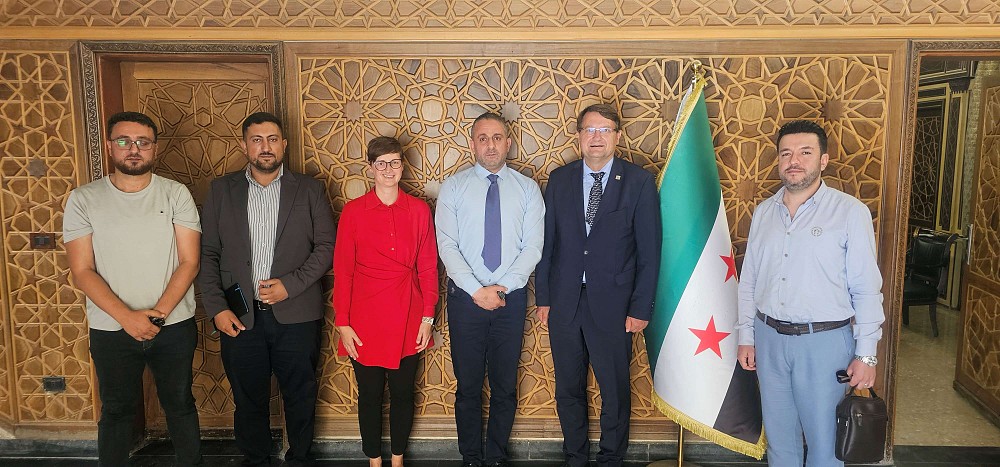 H.E. Dr. Ahmed Ekzayez, Deputy Minister at the Ministry of Emergency and Disaster Response