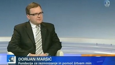 Mr Dorijan Maršič, ITF Director in “Odmevi” (TV SLO 1)
