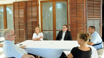 Meeting with the President of the Republic of Croatia prof. dr. Ivo Josipović