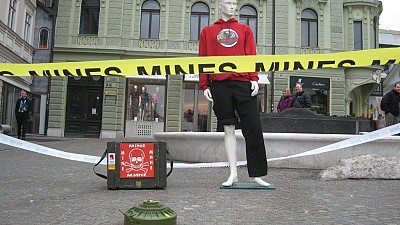 Lend Your Leg campaign in Slovenia