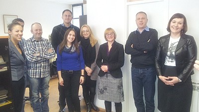 ITF hosted a group of student in ITF office in Sarajevo