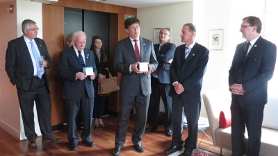 Reception in the U.S. to honor ITF`s 15th Anniversary