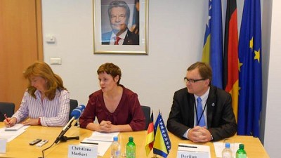 Germany supported techical survey and demining activities in Bosnia and Herzegovina