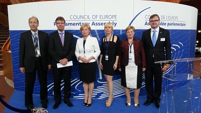 ITF drew attention on the problem of refugees at the Council of Europe