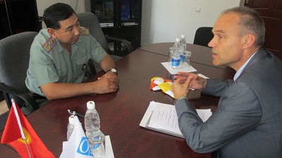 Signing Protocol on Cooperation with MoD of the Kyrgyz Republic