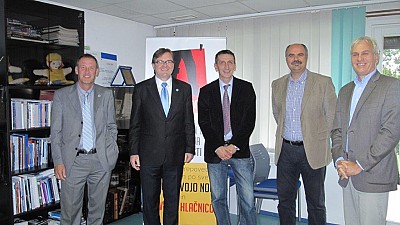 CROMAC director visits ITF HQ