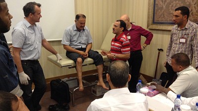 Second training of experts in the area of physical medicine and rehabilitation in Libya