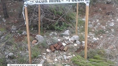 Demining works on the project “Area of National Park Krka” in Šibenik Knin County in Croatia started in September 2012 