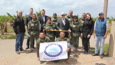 OFID delegation visited ERW clearance projects in South Lebanon