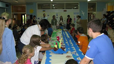 Belarusian and Ukrainian children in rehabilitation at Debeli rtič