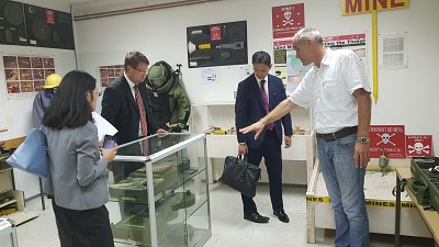 Japan Visits ITF's Headquarters