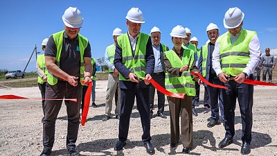 Amb Degnan Hands Over PSSM Buildings in Georgia