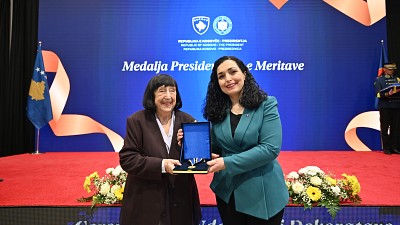 Dr. Anica Mikuš Kos Awarded the Presidential Medal of Merits 