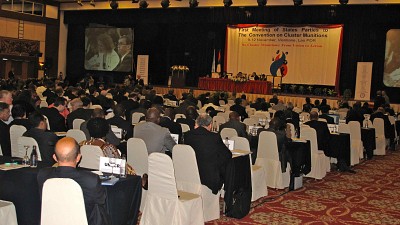 ITF participates on the 1st Meeting of States Parties to the Convention on Cluster Munitions