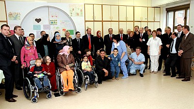 Visit of children from Gaza at URI Soča