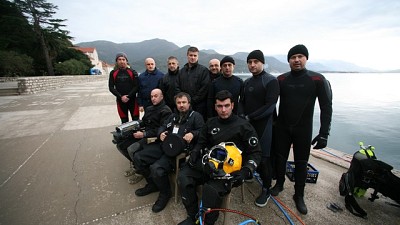 “Diver Training for Supervisors for Humanitarian Underwater Demining and Other Underwater works” in Bijela, Montenegro