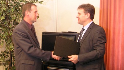 First donation of Karlovac County to ITF