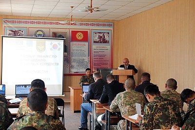 Opeening speech given by Mr. Aznaurian from OSCE field office in Osh