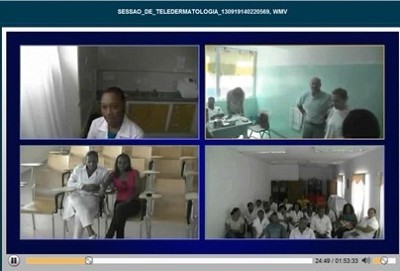 Dr. Catarina Monteiro lecturing from HAN to the virtual audience