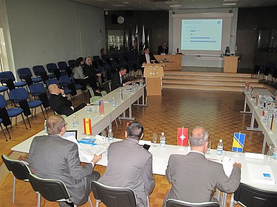 Mr Dorijan Maršič, ITF Director presenting ITF Portfolio of Projects 2014 