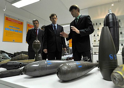 At the UXO museum. (Foto: BOBO)