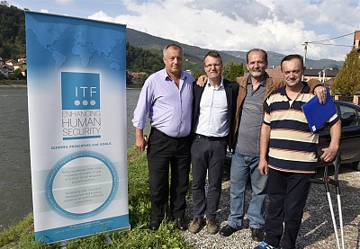Mine victims from Goražde, rehabilitated through ITF