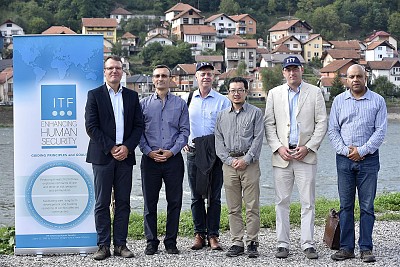 ITF Director with representatives of Italy, Belgium, Japan, Slovenia and the Czech Republic