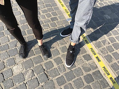 Prešeren Square on 4 April