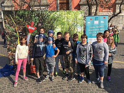 Prešeren Square on 4 April