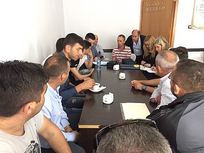 Students participating in the project.