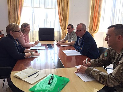 Meeting at Ministry of Defense of the Republic of Albania in Tirana to discuss future cooperation in the field of ammunition stockpile reduction.