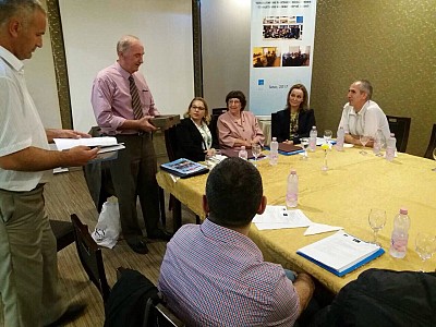 Representatives of donor county (Republic of Turkey) and Slovenian expert at the seminar.