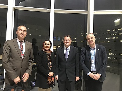 ITF with the representatives of Afghanistan.