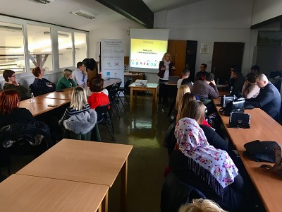 Session at Elementary School Preserje pri Radomljah.