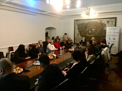 Session at Municipality of Ljubljana.