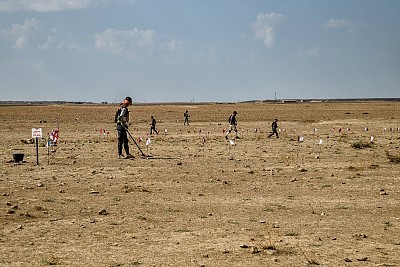 Clearance teams in action