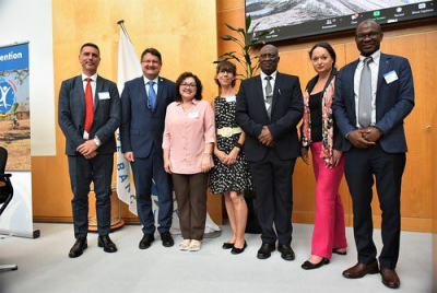 Panelists of Mental Health and Psychosocial Support for Mine Victims at NDMUN26.