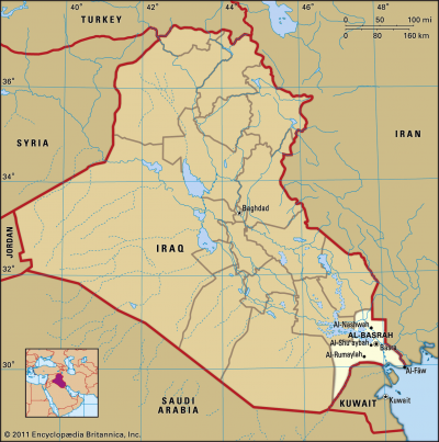 Basra Province, Iraq.