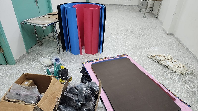 New Prosthetic Equipment Delivered to Harmala Hospital in Bethlehem 